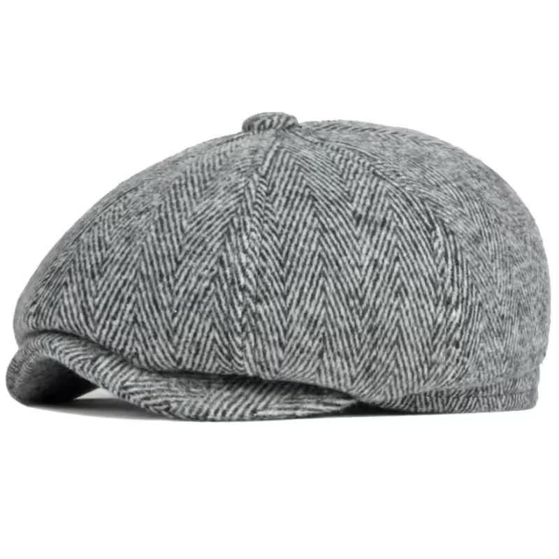 Rhodes Wool Blend Newsboy Cap
