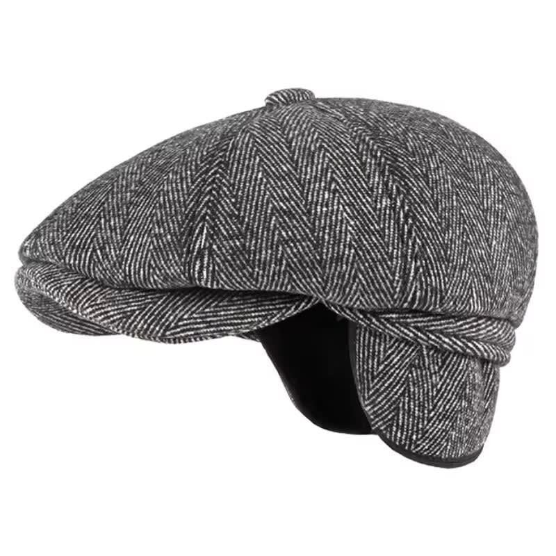 Rhodes Wool Blend Newsboy Cap