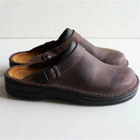Maxwell Buckle Strap Slip-On Mules