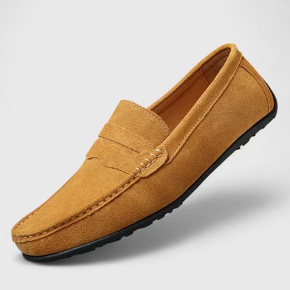 Craig Suede Slip On Penny Loafers_11
