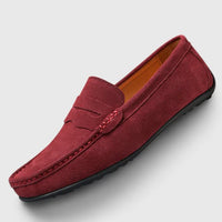 Craig Suede Slip On Penny Loafers