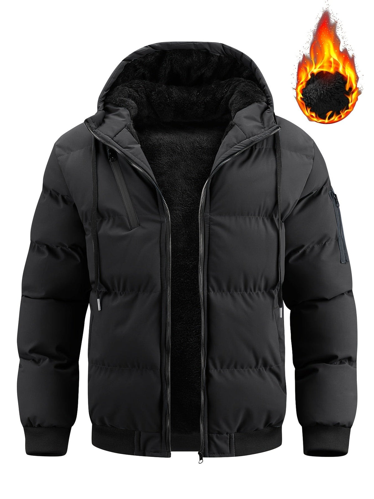 Cosmo Hooded Quilted Puffer Jacket
