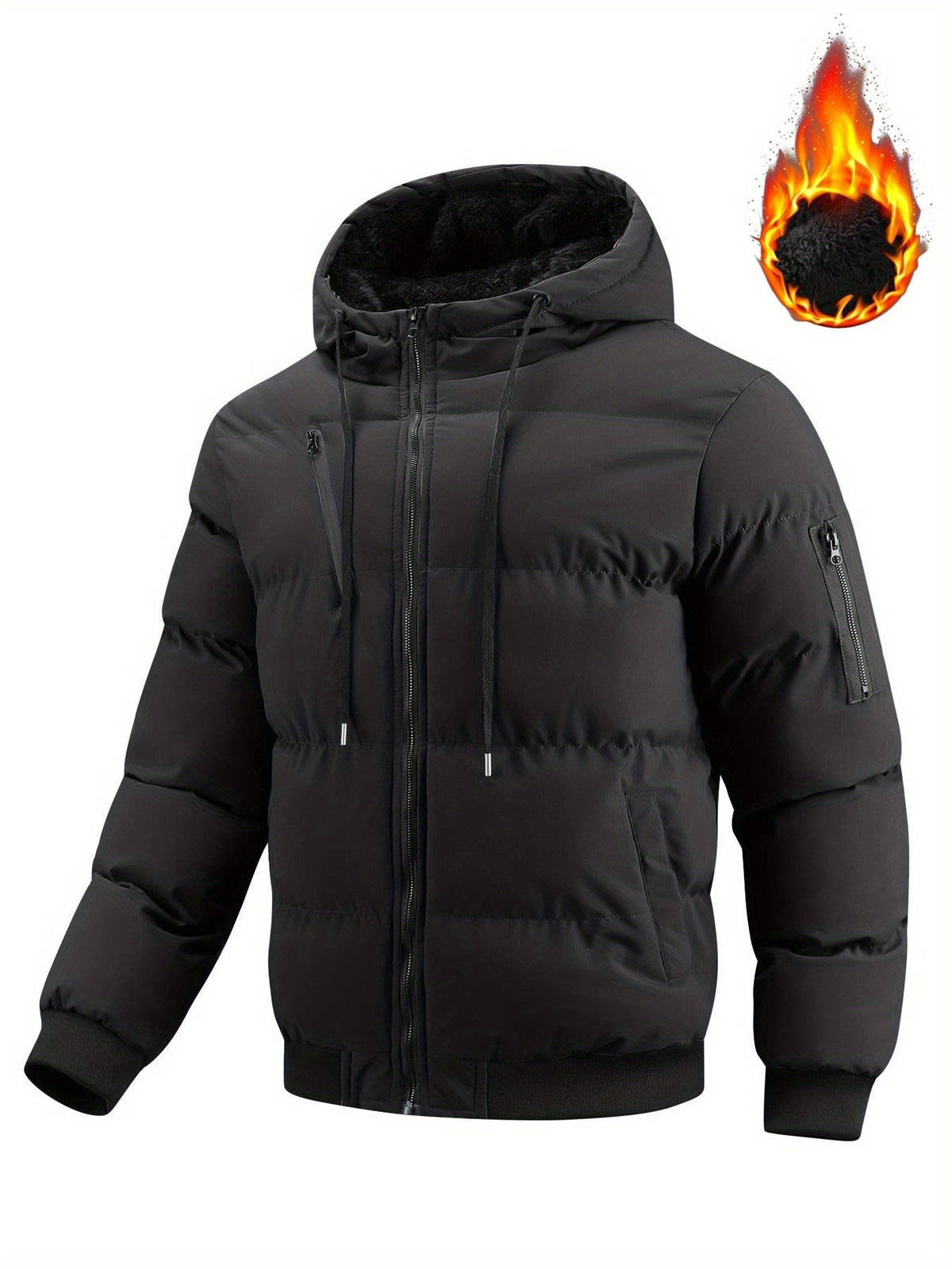 Cosmo Hooded Quilted Puffer Jacket
