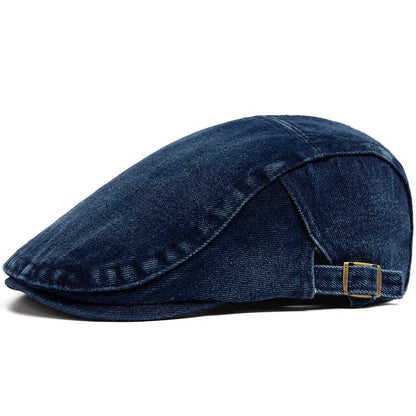 Randolph Washed Denim Flat Cap_2