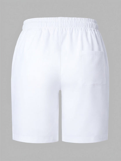 Moore Lightweight Drawstring Summer Shorts_10