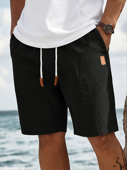 Moore Lightweight Drawstring Summer Shorts_2