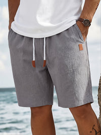 Moore Lightweight Drawstring Summer Shorts