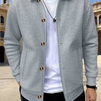 Dickson Textured Weave Button Up Overshirt