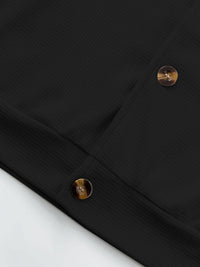 Dickson Textured Weave Button Up Overshirt