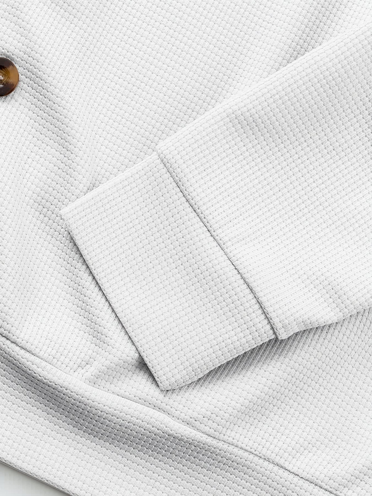 Dickson Textured Weave Button Up Overshirt