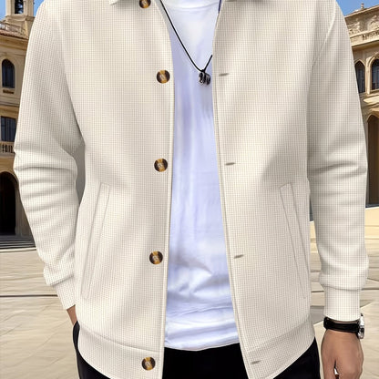 Dickson Textured Weave Button Up Overshirt_25