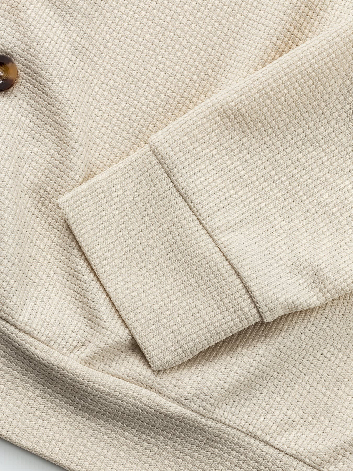 Dickson Textured Weave Button Up Overshirt