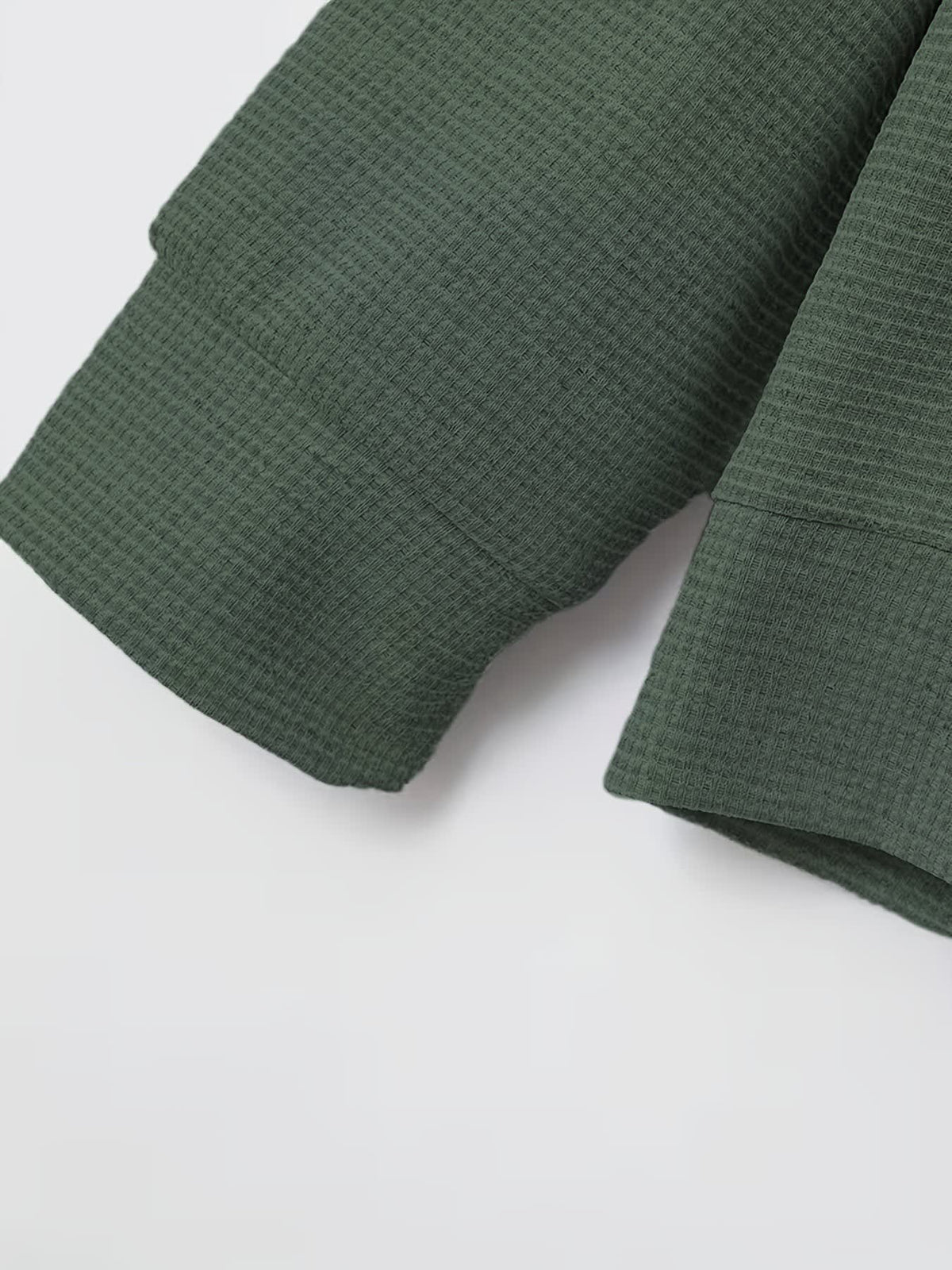 Dickson Textured Weave Button Up Overshirt