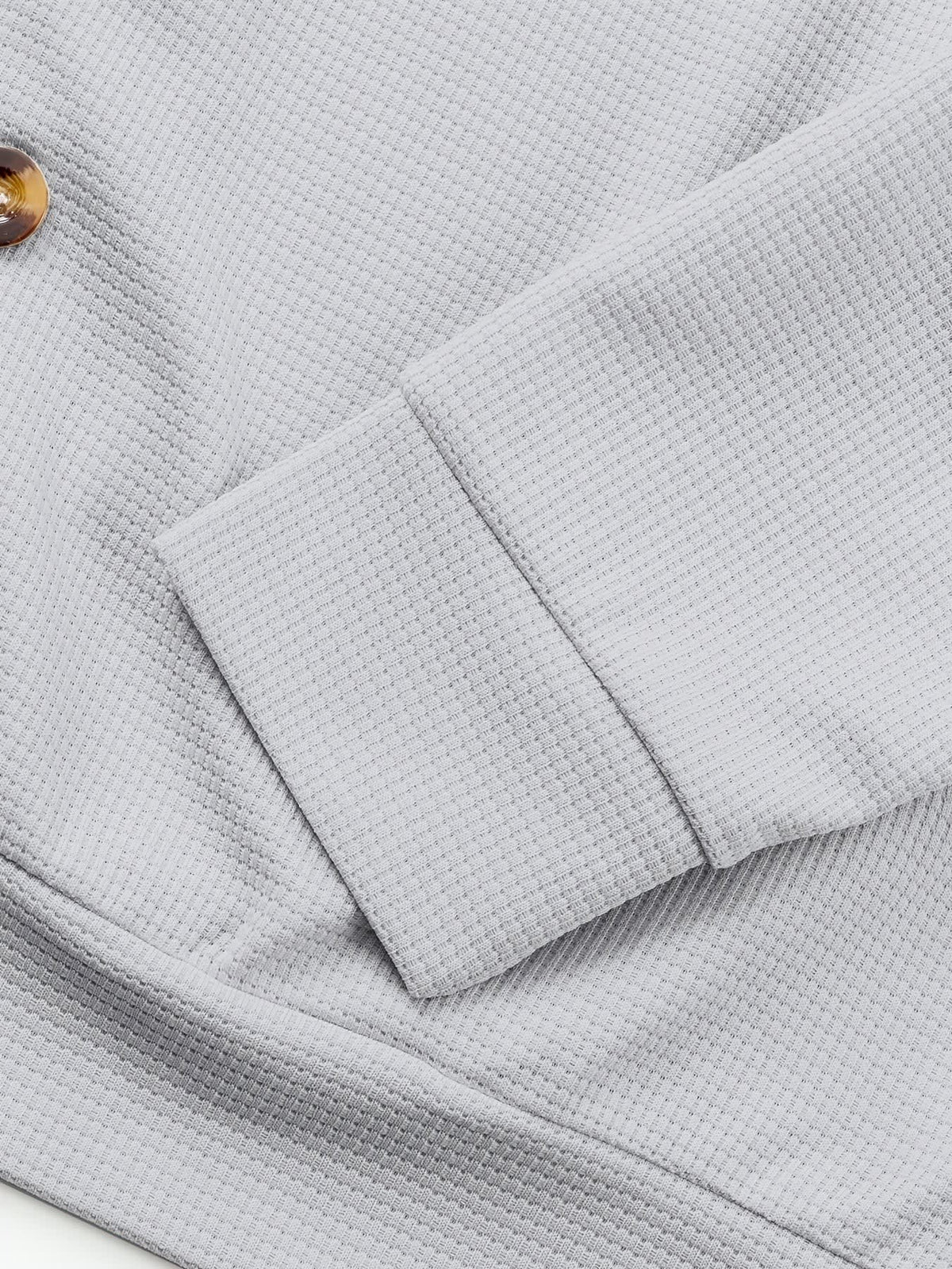 Dickson Textured Weave Button Up Overshirt