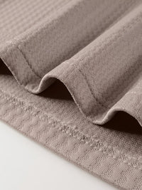 Hamlin Waffle Texture Long Sleeve Polo