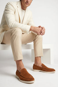Hurst Suede Slip On Loafers