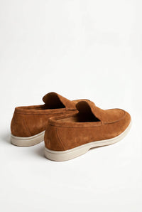 Hurst Suede Slip On Loafers