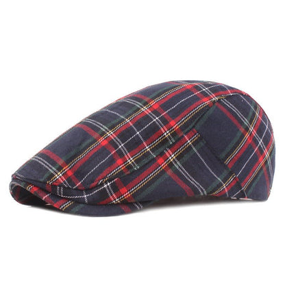 Rafael Tartan Check Flat Cap_1