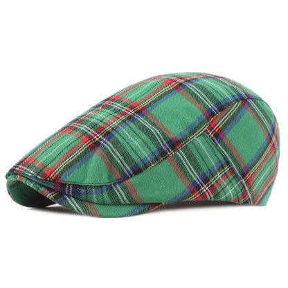 Rafael Tartan Check Flat Cap_4