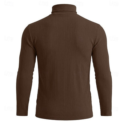 Gaston Vertical Rib Knit Turtleneck_13