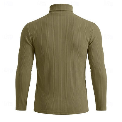 Gaston Vertical Rib Knit Turtleneck_9