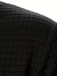 Hagen Quilted Zip Up Bomber Jacket