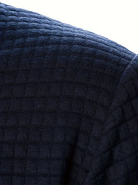 Hagen Quilted Zip Up Bomber Jacket