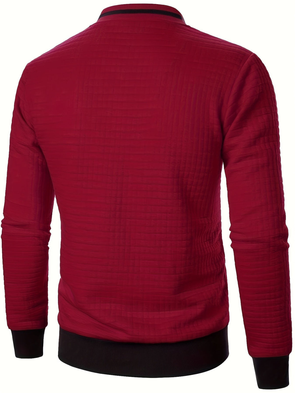 Hagen Quilted Zip Up Bomber Jacket