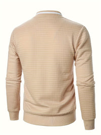 Hagen Quilted Zip Up Bomber Jacket