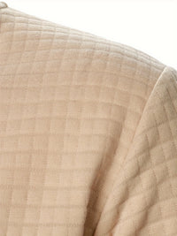 Hagen Quilted Zip Up Bomber Jacket