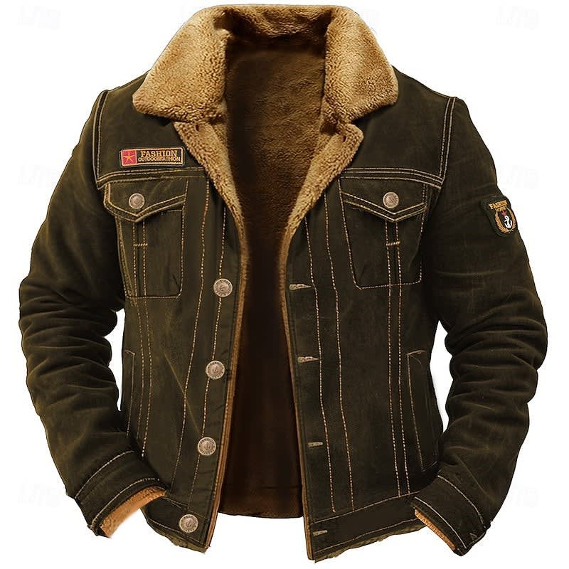 Elmore Sherpa Lined Trucker Jacket_1