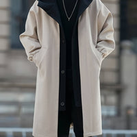 Durant Twill Longline Hooded Coat