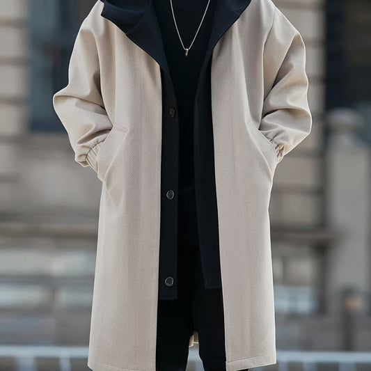 Durant Twill Longline Hooded Coat_1