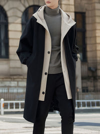 Durant Twill Longline Hooded Coat