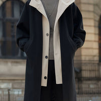 Durant Twill Longline Hooded Coat