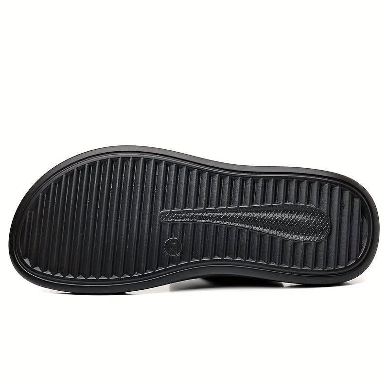 Duke Cross Strap Leather Sandals_4