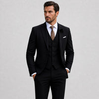 Lancaster Slim Fit Three Piece Suit