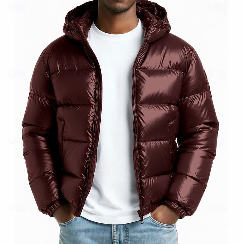 Fenton Hooded Quilted Puffer Jacket