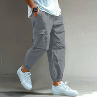 Kester Elastic Waist Cargo Trousers