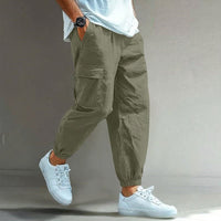 Kester Elastic Waist Cargo Trousers
