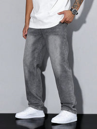 Stone Straight Leg Jeans