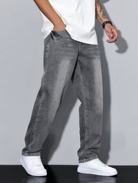 Stone Straight Leg Jeans