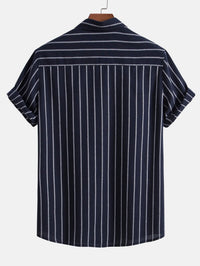 Fulton Striped Linen Blend Two Piece Set