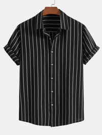 Fulton Striped Linen Blend Two Piece Set
