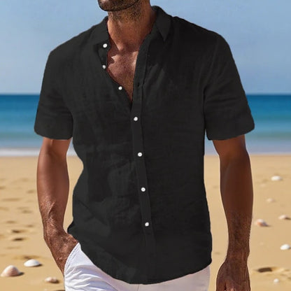 Liam Relaxed Short Sleeve Beach Shirt_2