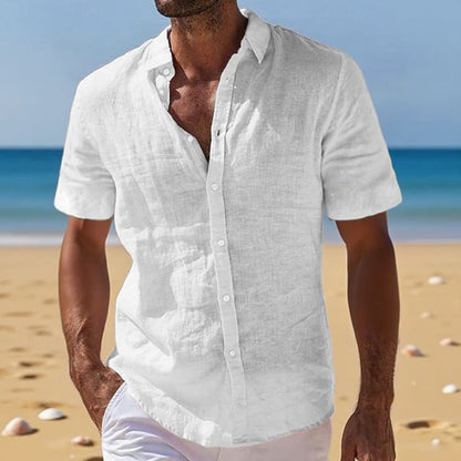 Liam Relaxed Short Sleeve Beach Shirt_4