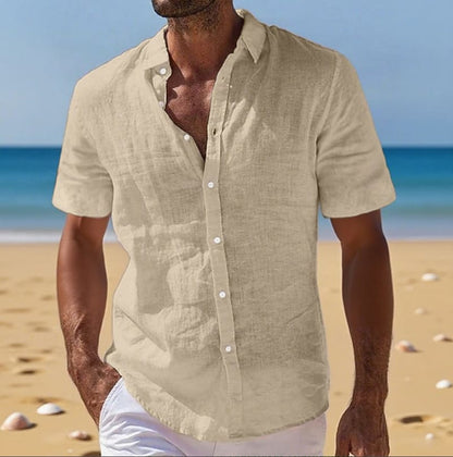 Liam Relaxed Short Sleeve Beach Shirt_5