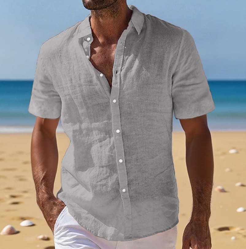 Liam Relaxed Short Sleeve Beach Shirt_7