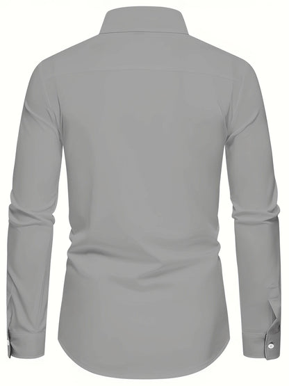 Grover Contrast Trim Long Sleeve Shirt_15