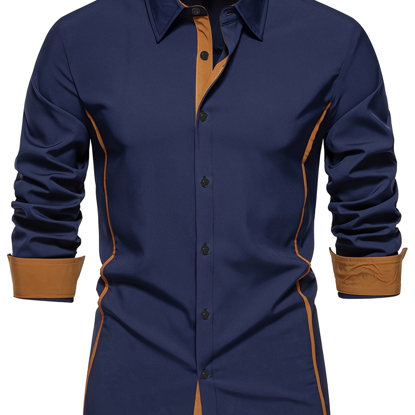 Grover Contrast Trim Long Sleeve Shirt_20
